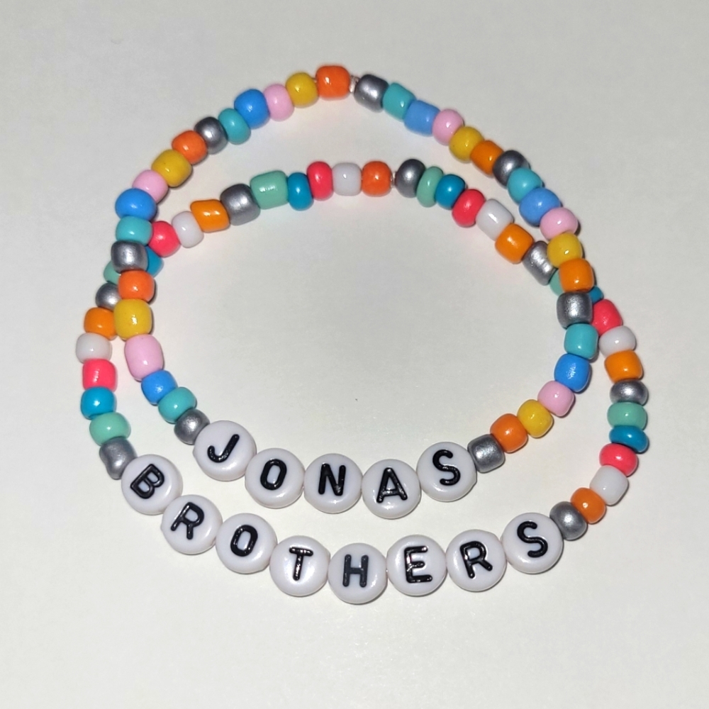JONAS BROTHERS BRACELETS- Handmade